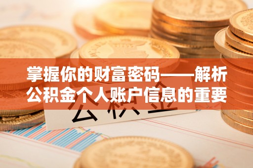 望城掌握你的财富密码——解析公积金个人账户信息的重要性