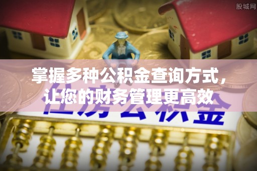 望城掌握多种公积金查询方式，让您的财务管理更高效