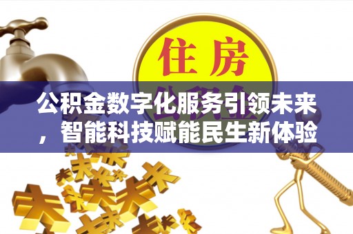 望城公积金数字化服务引领未来，智能科技赋能民生新体验