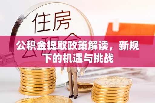 望城公积金提取政策解读，新规下的机遇与挑战