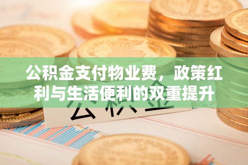 望城公积金支付物业费，政策红利与生活便利的双重提升