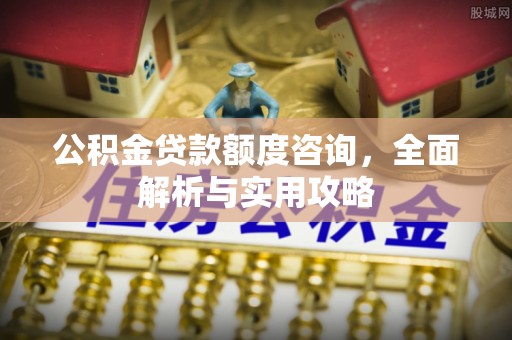 望城公积金贷款额度咨询，全面解析与实用攻略