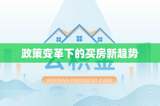 望城政策变革下的买房新趋势
