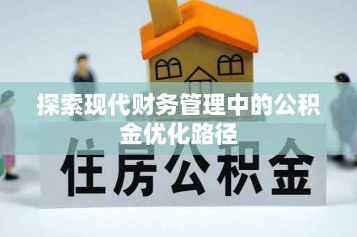 望城探索现代财务管理中的公积金优化路径