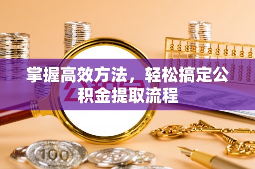 望城掌握高效方法，轻松搞定公积金提取流程