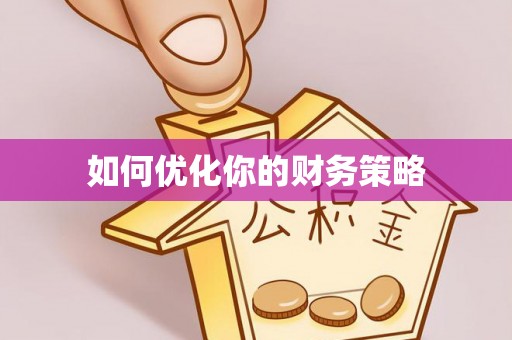 望城如何优化你的财务策略