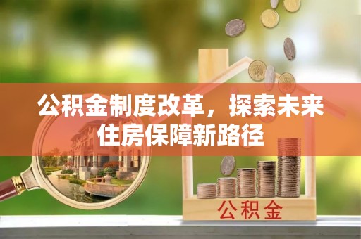 望城公积金制度改革，探索未来住房保障新路径