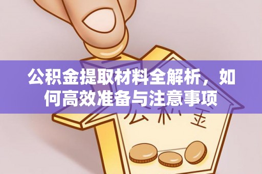 望城公积金提取材料全解析，如何高效准备与注意事项