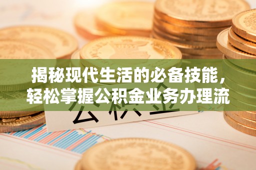 望城揭秘现代生活的必备技能，轻松掌握公积金业务办理流程