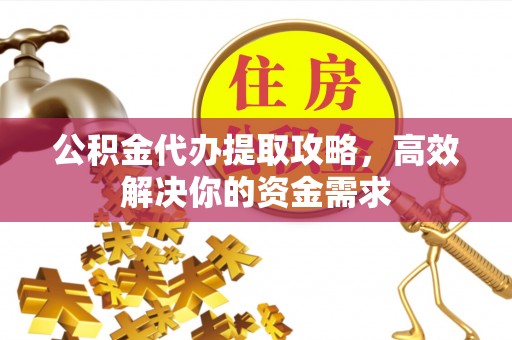 望城公积金代办提取攻略，高效解决你的资金需求