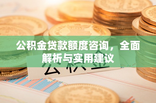 望城公积金贷款额度咨询，全面解析与实用建议