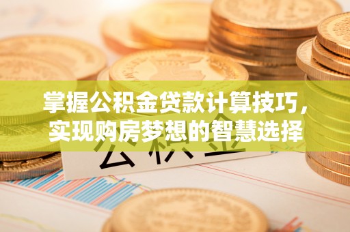 望城掌握公积金贷款计算技巧，实现购房梦想的智慧选择
