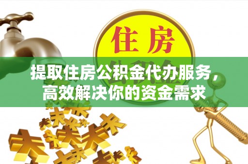 望城提取住房公积金代办服务，高效解决你的资金需求