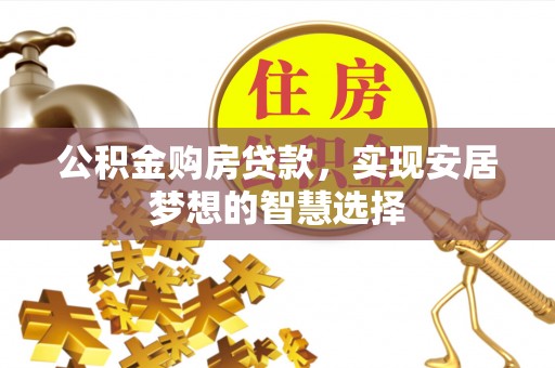 望城公积金购房贷款，实现安居梦想的智慧选择