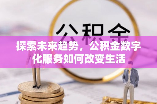 望城探索未来趋势，公积金数字化服务如何改变生活