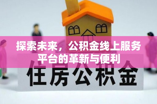 望城探索未来，公积金线上服务平台的革新与便利