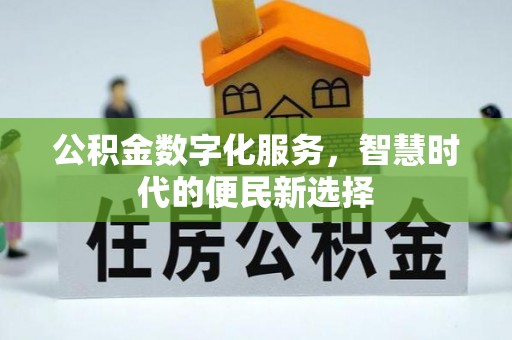 望城公积金数字化服务，智慧时代的便民新选择
