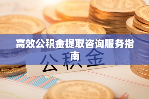 望城高效公积金提取咨询服务指南